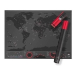 Mapa Para Raspar Mapamundi Scratch Map 82x59 Edición Capital - Imagen 3