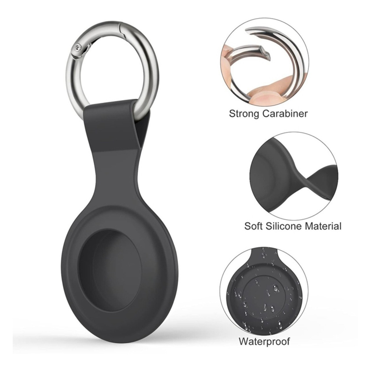 Llavero De Silicona Para Apple Airtag (no Incluye Airtag) - Imagen 17