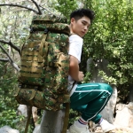 Mochila Tactica Militar De Viaje Grande 60 Lts Iluminarás - Imagen 16