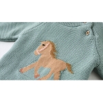 Buzo Infantil Con Botones Cuello A La Base Super Calentito - Imagen 3