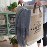 Cesto Para Ropa Sucia Gran Capacidad Yute+pu Plegable - Imagen 6