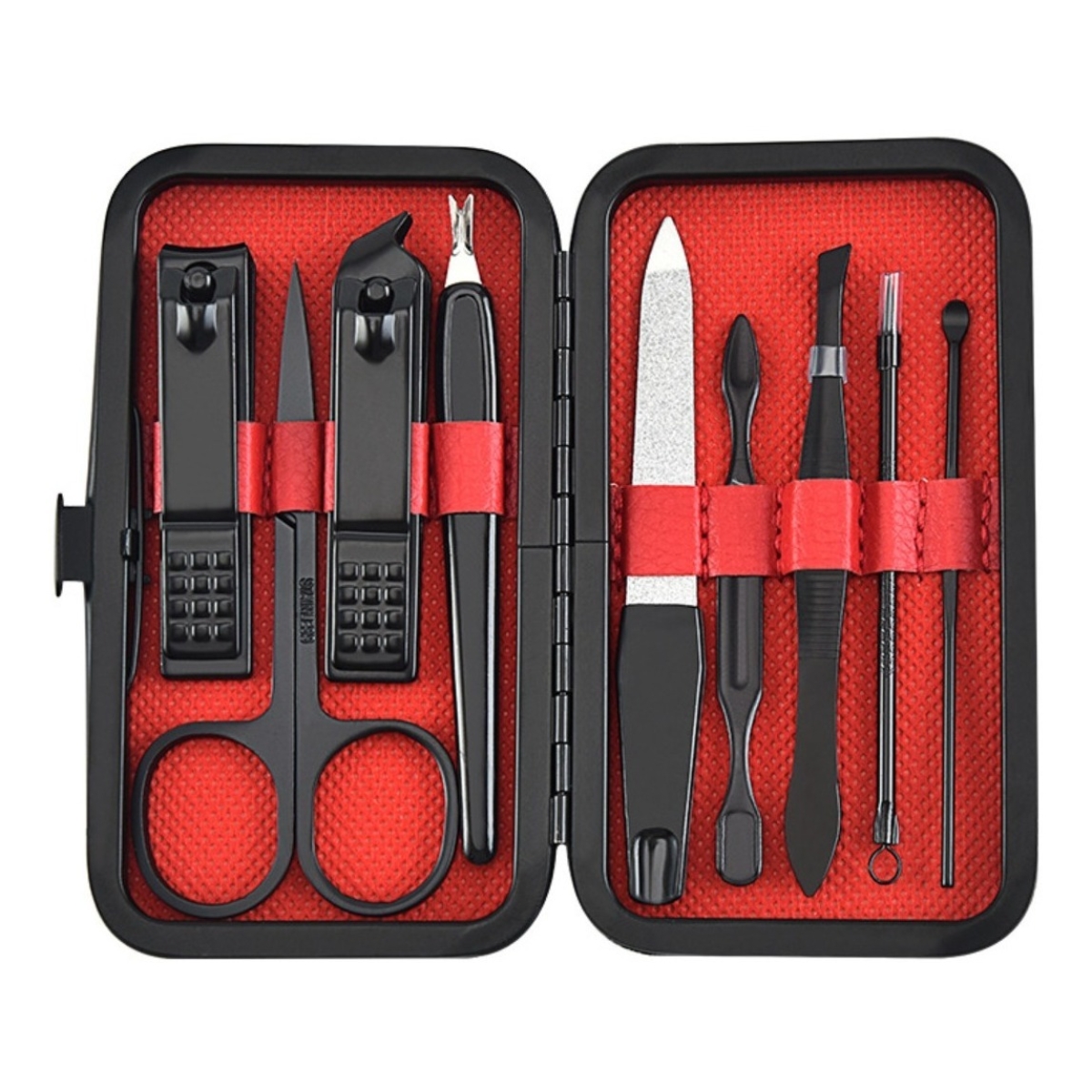 Set Manicura Y Pedicura Completo 9 Piezas Con Estuche - Imagen 1