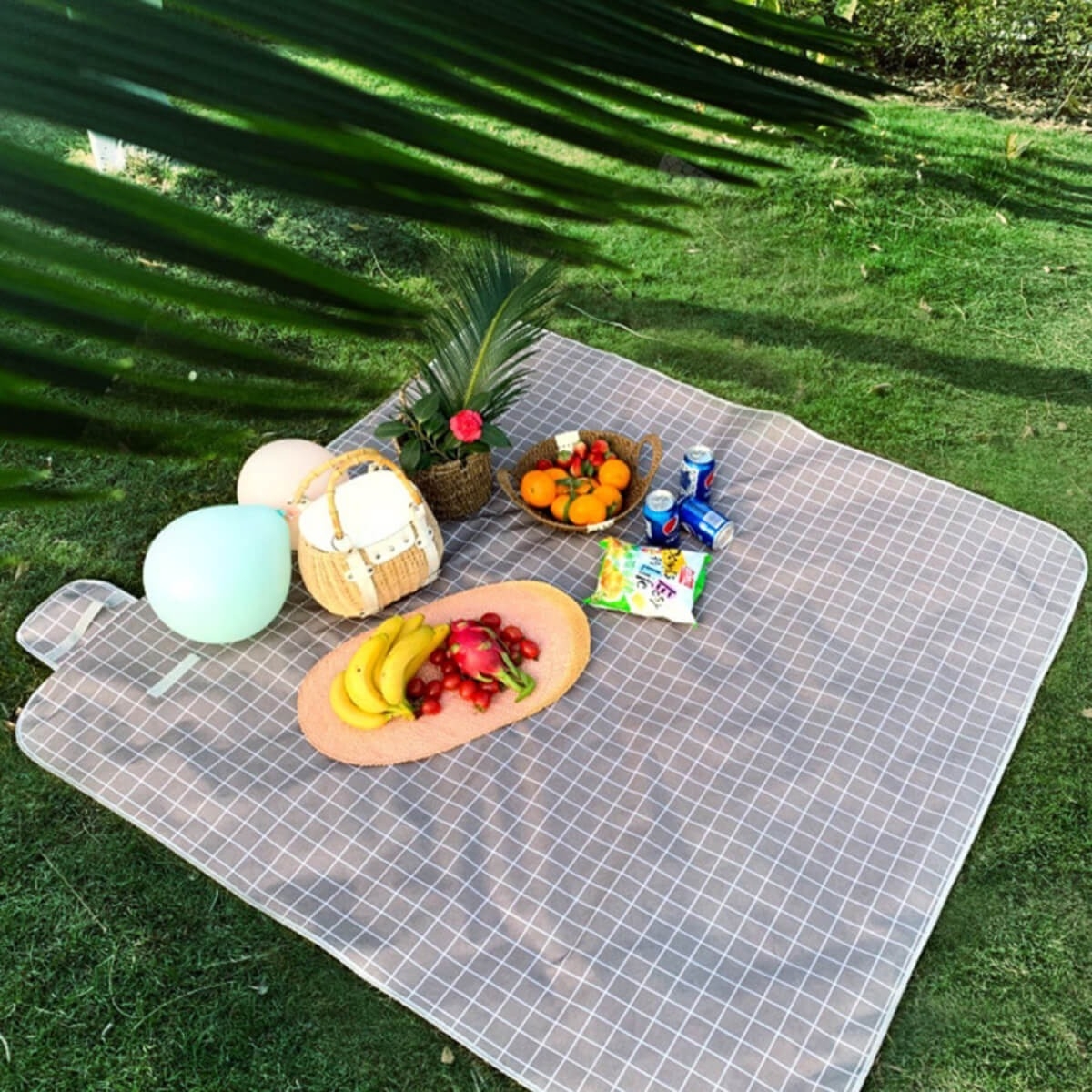 Mantel Para Picnic Impermeable Playa Camping Iluminaras - Imagen 13