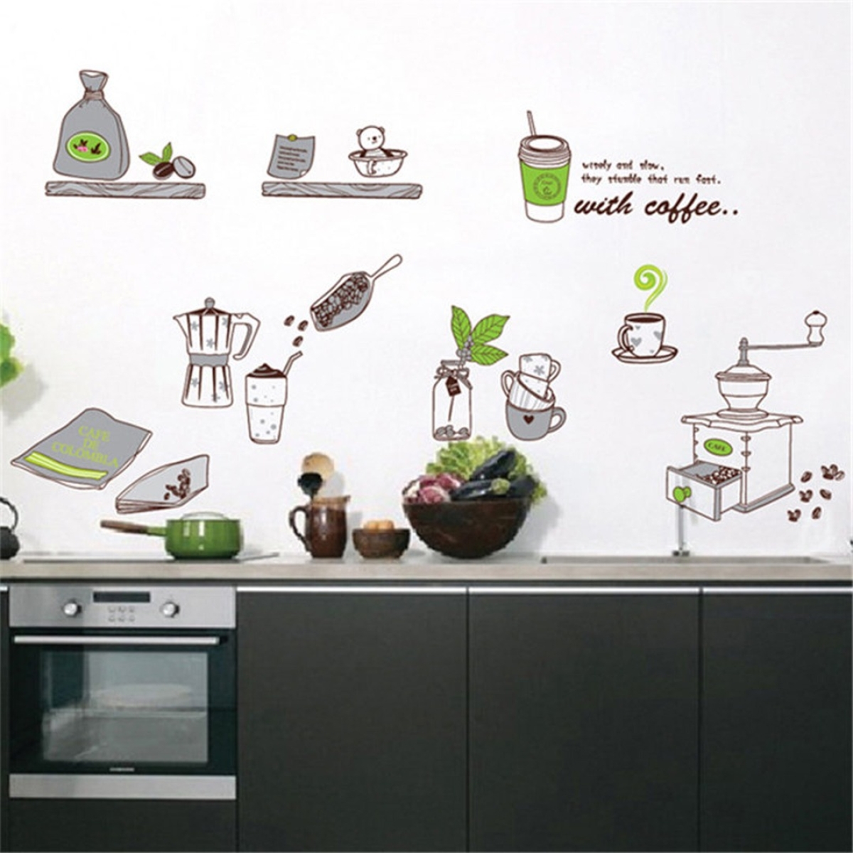 Vinilo Decorativo Cocina Placard Calco Stickers - Imagen 5
