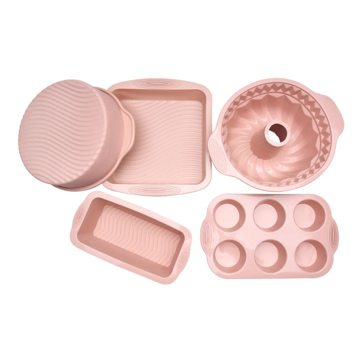 Set X 5 Asaderas De Silicona Para Pasteleria -40º A 230º - Imagen 18