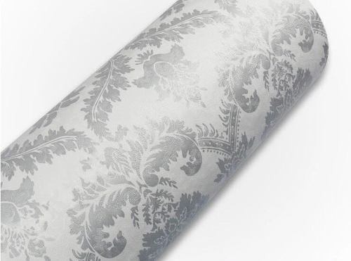 D_816735-MLU40243771521_122019-F.jpg Papel Adhesivo Empapelar Paredes Arabescos Gris 122 Cm - Imagen 1