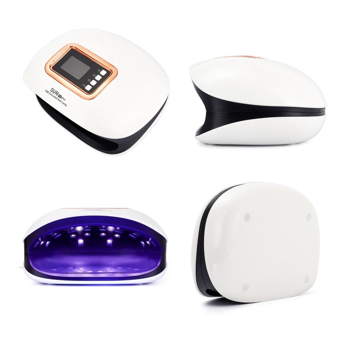 Cabina Secadora De Uñas En Gel Premium Lampara Uv Led 72w - Imagen 3