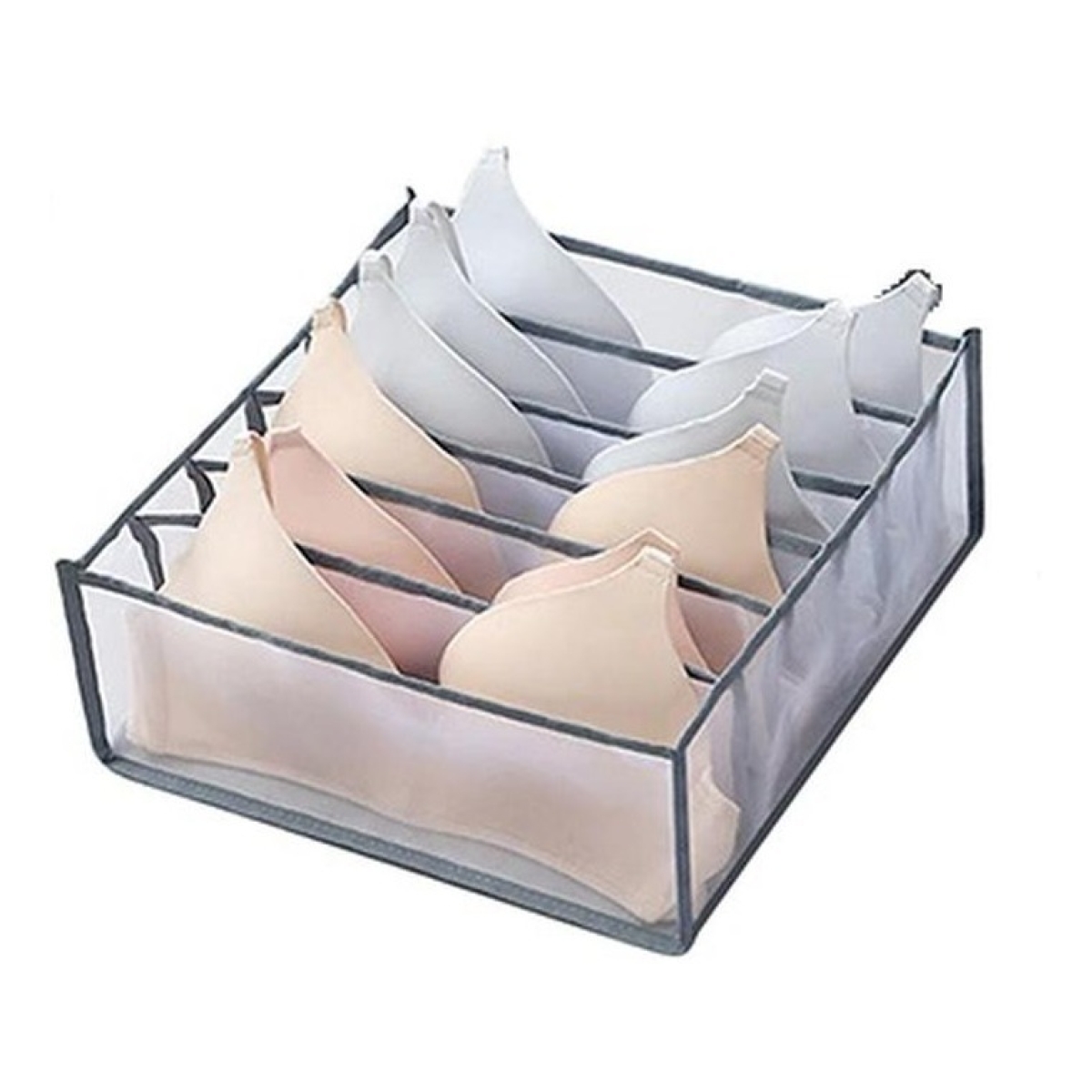 Organizador De Ropa Interior Y Medias 6 Divisiones - Imagen 1
