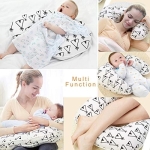 Almohada Amamantar Almohadon Maternal Lactancia Con Funda - Imagen 3