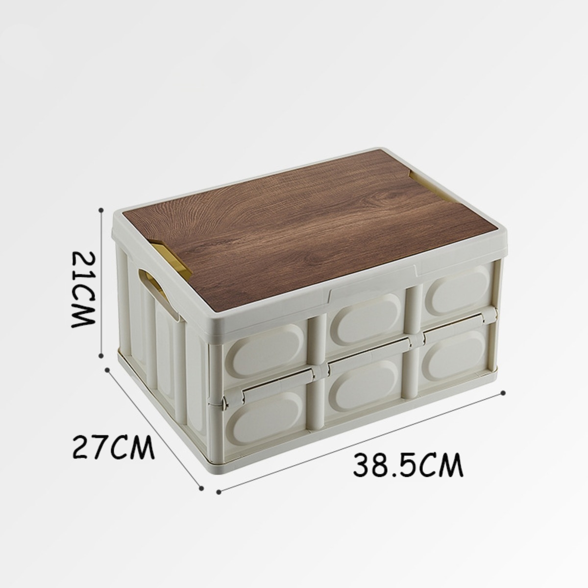 Caja De Almacenamiento Plegable Multifuncional Tapa 38,5x27 - Imagen 2