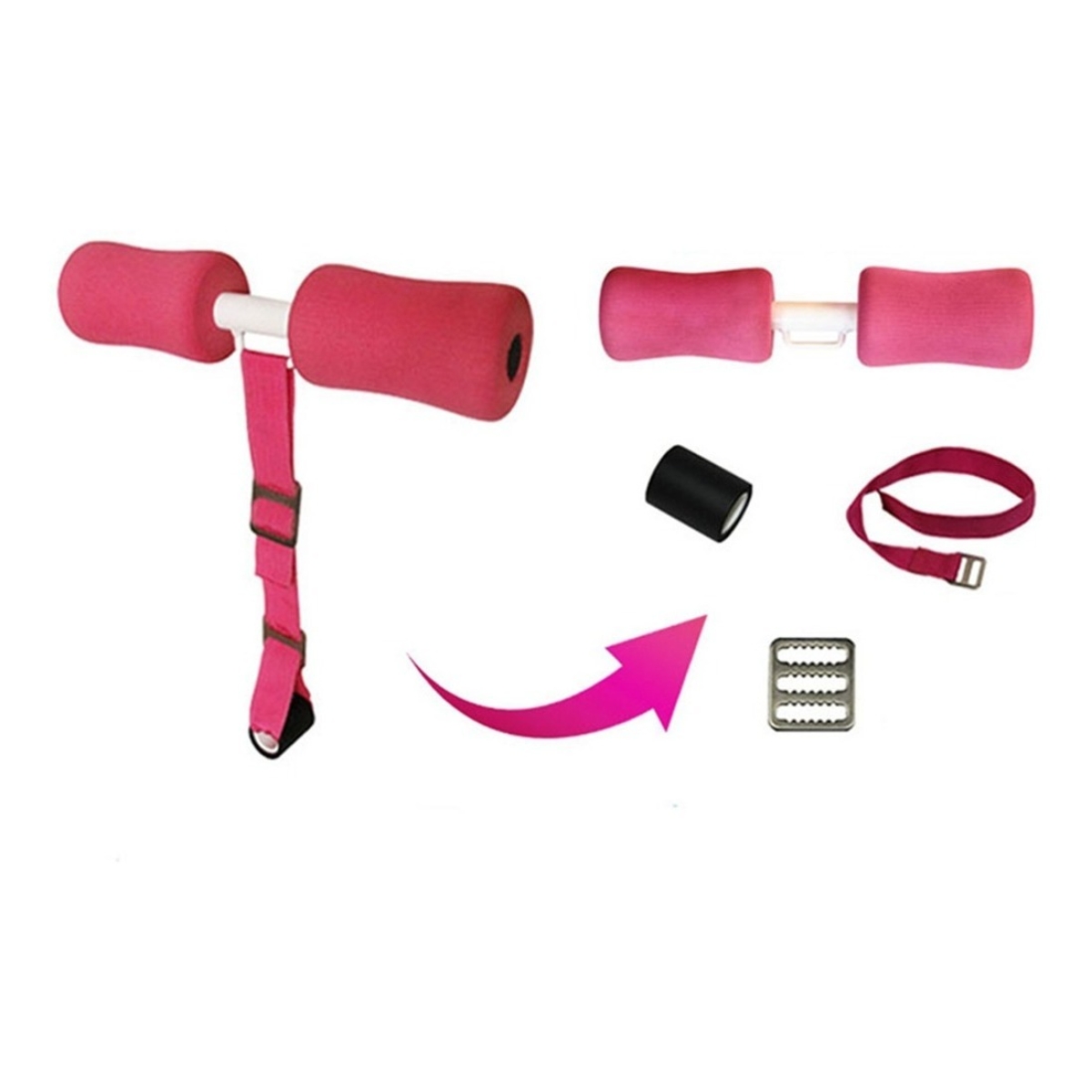 Soporte Para Abdominales Ejercicio Varios Colores Iluminaras - Imagen 4