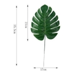 Hojas Artificiales Decoración Costilla Adán Flores, Plantas - Imagen 3