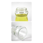Aceitera Dispensador Aceite Vidrio Y Silicona Pincel Medidor - Imagen 16