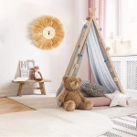 Colgante De Pared León Con Fibra Decoración Dormitorio Niño - Imagen 3
