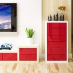 Papel Adhesivo Empapelar Muebles Novedad Rojo Iluminaras - Imagen 2