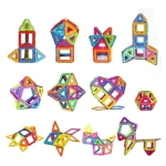 Juego Construcción Bloques Magnéticos 84 Piezas Educativo - Imagen 7