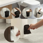 Papelera Basurero Baño + Cepillo De Inodoro Plastico - Imagen 9