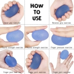 Bola De Silicona Para Ejercicios Rehabilitación Recuperación - Imagen 5