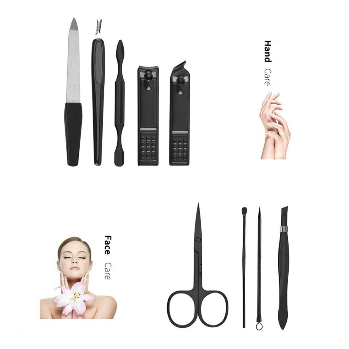 Set Manicura Y Pedicura Completo 9 Piezas Con Estuche - Imagen 4