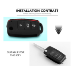 Protector De Silicona Para Llave Volkswagen Gol Vento Bora - Imagen 10