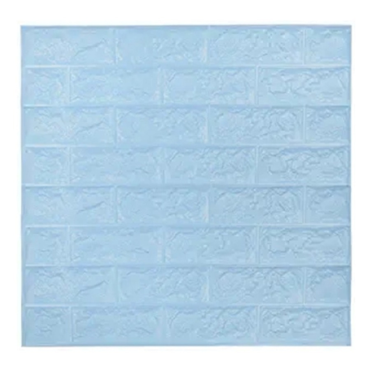 Revestimientos Adhesivo Panel 3d Simil Ladrillo Blanco 0.8mm - Imagen 1