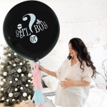 Globo Fiesta De Revelacion De Genero Bebe Baby Shower 90cm - Imagen 13