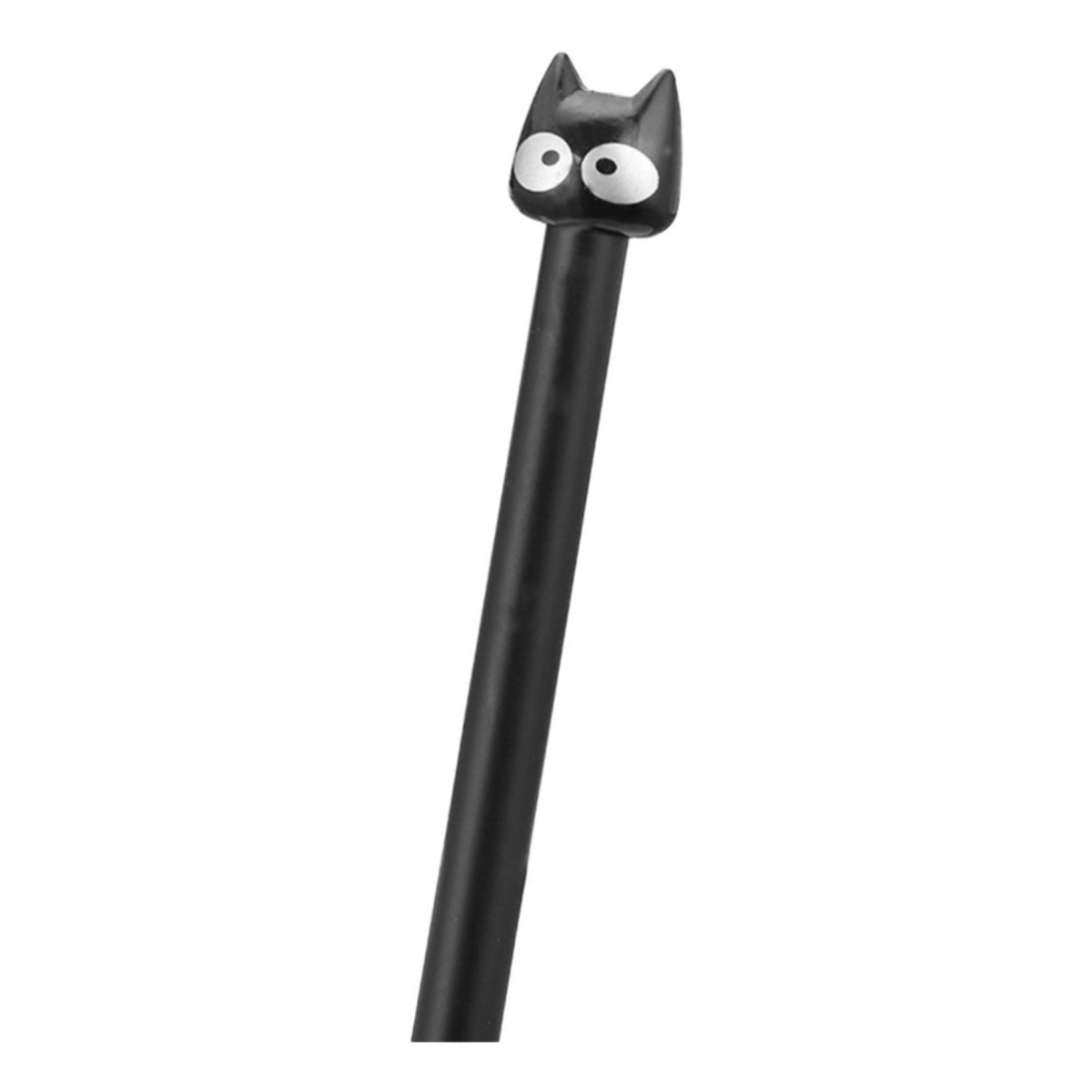 Lapicera Boligrafo Divertida Escolar Liceal Gato Negro - Imagen 1