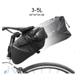 Bolso Impermeable Para Bicicleta Asiento Ciclismo - Imagen 2