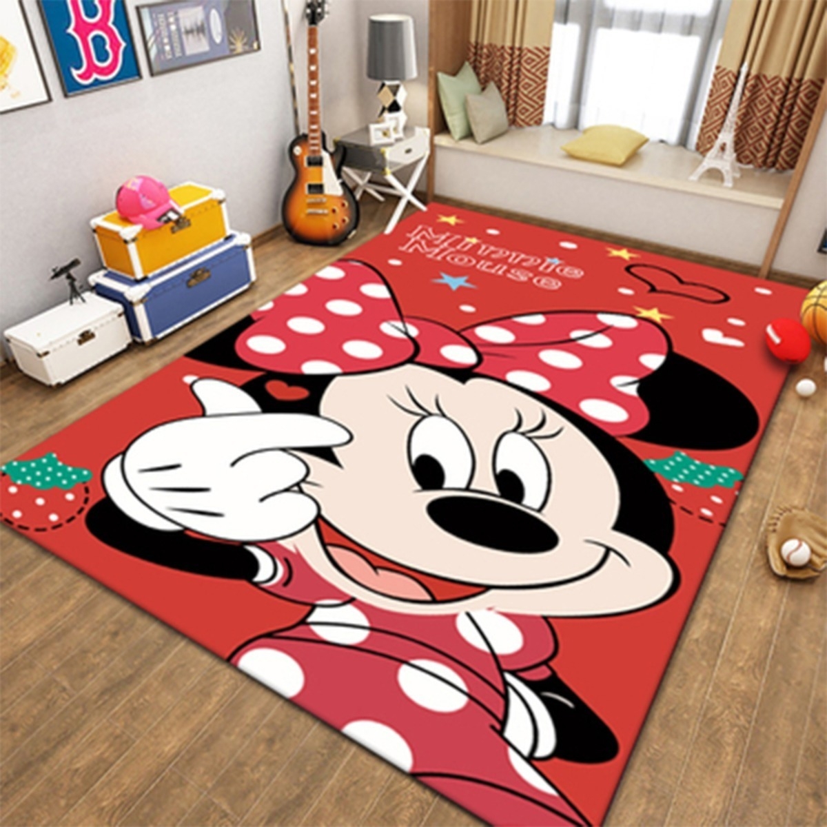 Alfombra Infantil Disney Varios Diseños 100x160 Iluminaras - Imagen 1