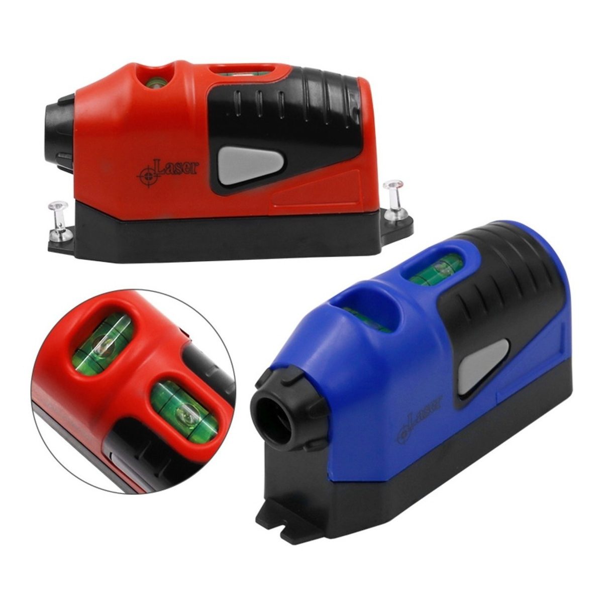 Mini Nivel Laser Profesional De Bolsillo Con Nivel Burbuja - Imagen 4
