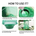 Trampa Para Insectos Moscas Mosquitos Atrapamoscas Jaula - Imagen 4