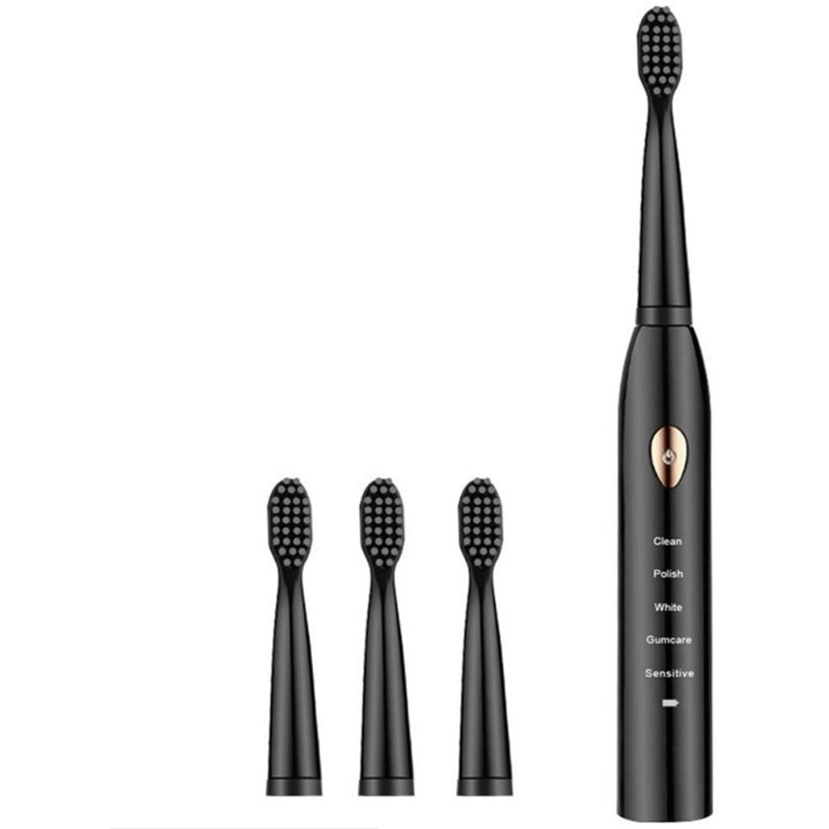 Cepillo Dental Electrico Recargable + 3 Cabezales Iluminaras - Imagen 8