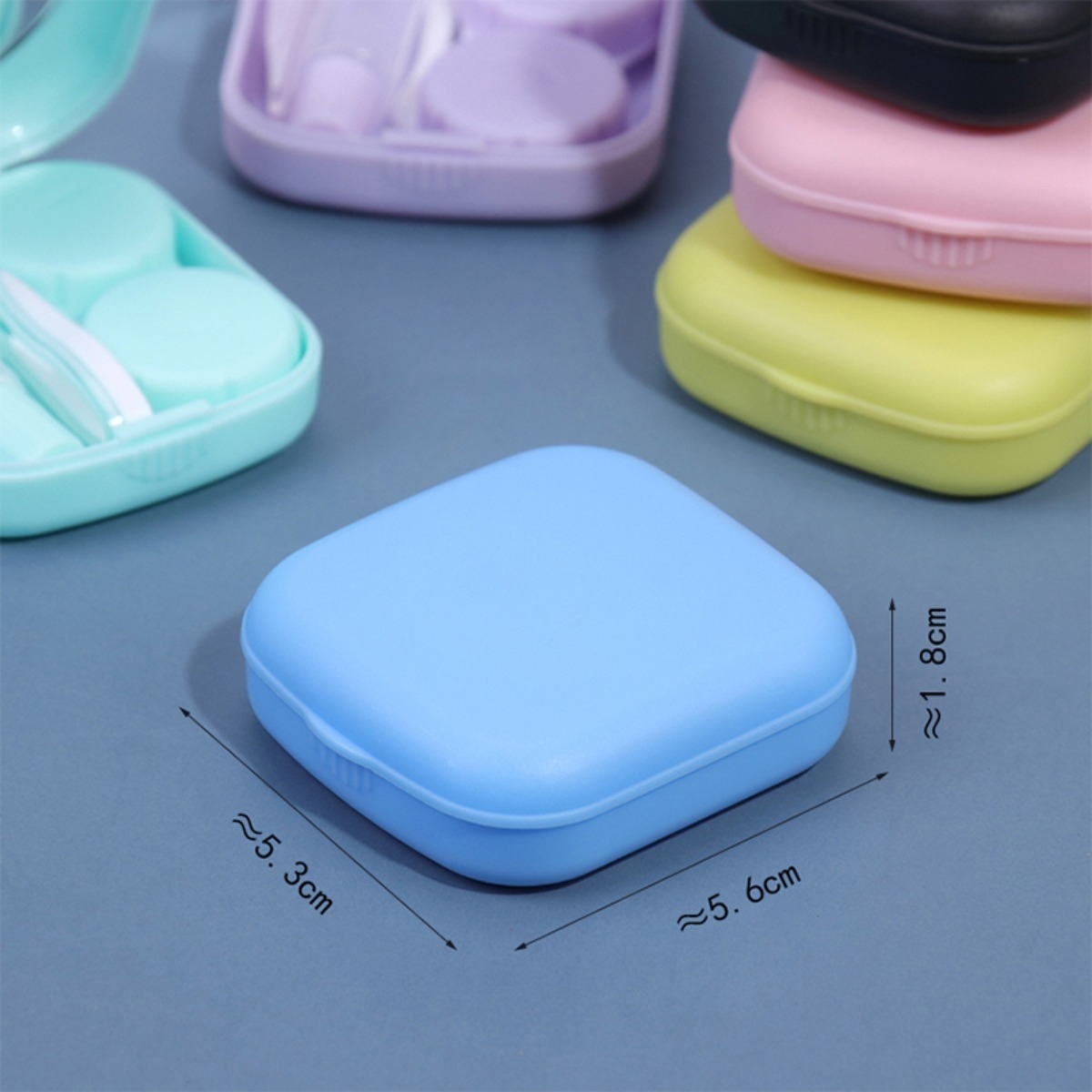 Mini Kit Estuche Para Lentes De Contacto De Bolsillo O Viaje - Imagen 17