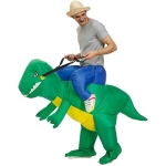 Disfraz Inflable Adulto Dinosaurio Diversión Fiestas - Imagen 5