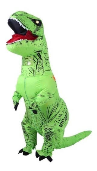D_842111-MLU47325942780_092021-F.jpg Disfraz Inflable Dinosaurio Tiranosaurio Rex Fiesta - Imagen 1