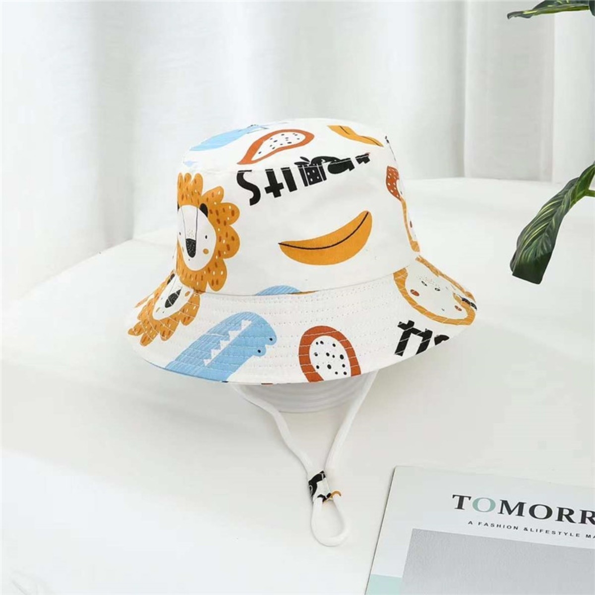 Gorro Sombrero Pescador Verano Niños Verano Playa Infantil - Imagen 2
