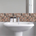 Revestimientos Adhesivo Panel 3d Simil Piedra 30x30cm A4 - Imagen 2