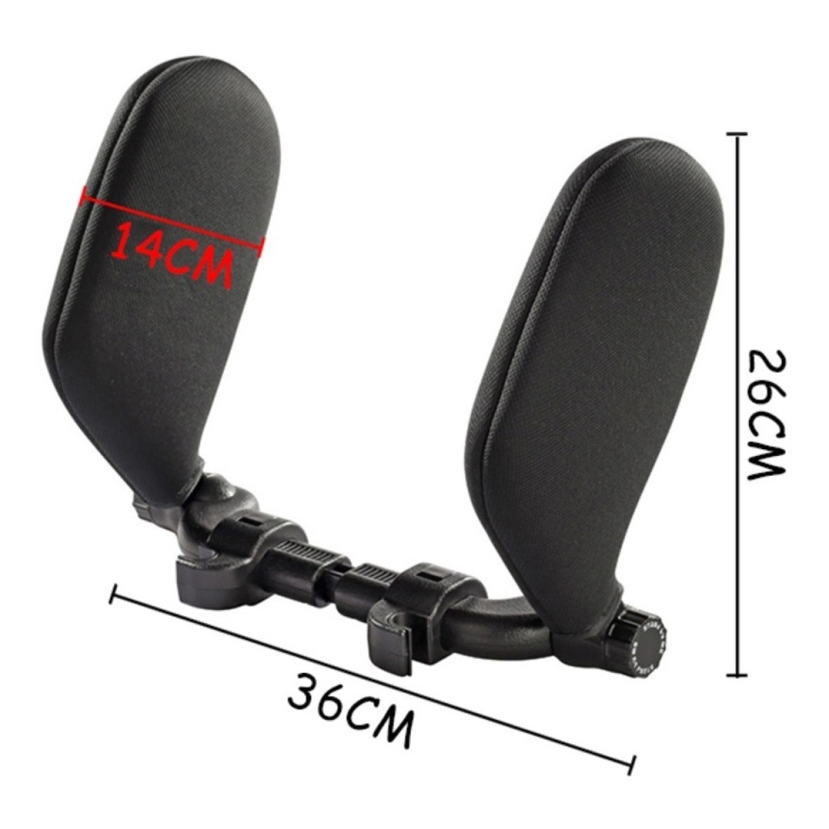 Accesorio Reposacabeza De Auto Almohada De Viaje Retraible - Imagen 2