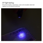 Detector De Billetes Falsos 2 En 1 Ultravioleta Y Magnetismo - Imagen 6