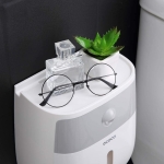 Dispensador De Papel Higienico Con Cajon Baño - Imagen 6