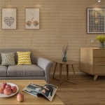 Pack X 10 Placa Revestimiento Pared Autoadhesiva 70x77cm 8mm - Imagen 3