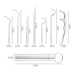 Kit Ortodoncia Limpieza Dientes Sarro Hilo Dental Iluminaras - Imagen 2
