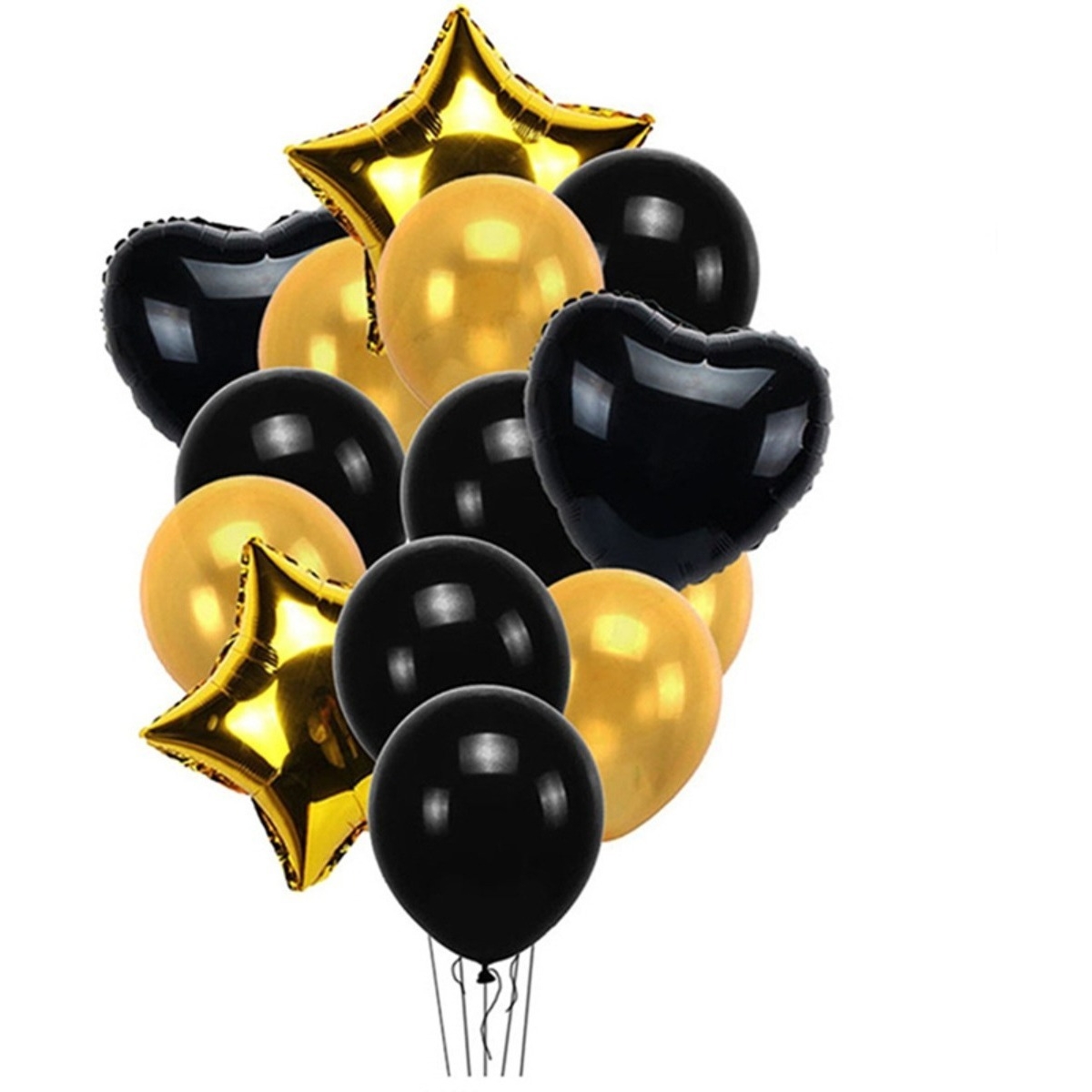 Set X 14 Decoracion De Cumpleaños Set Globos Celebracion - Imagen 19