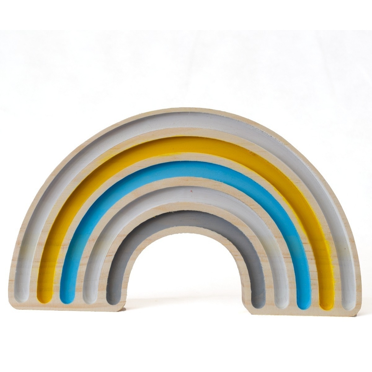 Adorno Arcoiris De Madera Para Cuarto Infantil Boho - Imagen 20