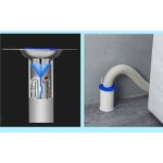 Set X4 Valvula De Desagüe Silicona Antiolor Para Tuberías - Imagen 7