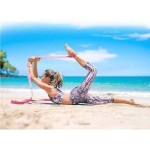 Correa Cinta Para Yoga Pilates Fisioterapia Flexibilidad - Imagen 5