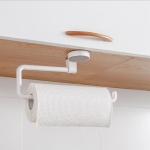 Porta Rollo Soporte Para Repasador Cocina Baño C/ventosa - Imagen 4