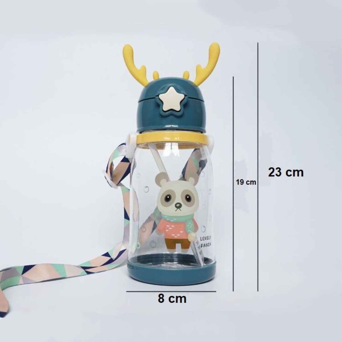 Botella Entrenamiento Para Bebe Con Pajita Vaso Con Correa - Imagen 5