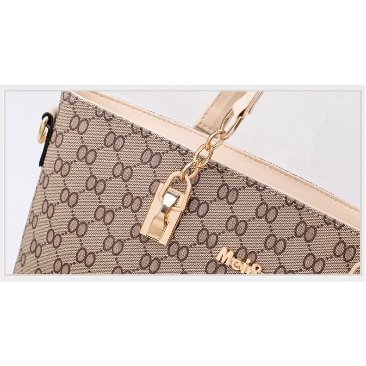Set De Cartera Bolso Dama Moderna 6 Piezas Estampada - Imagen 22