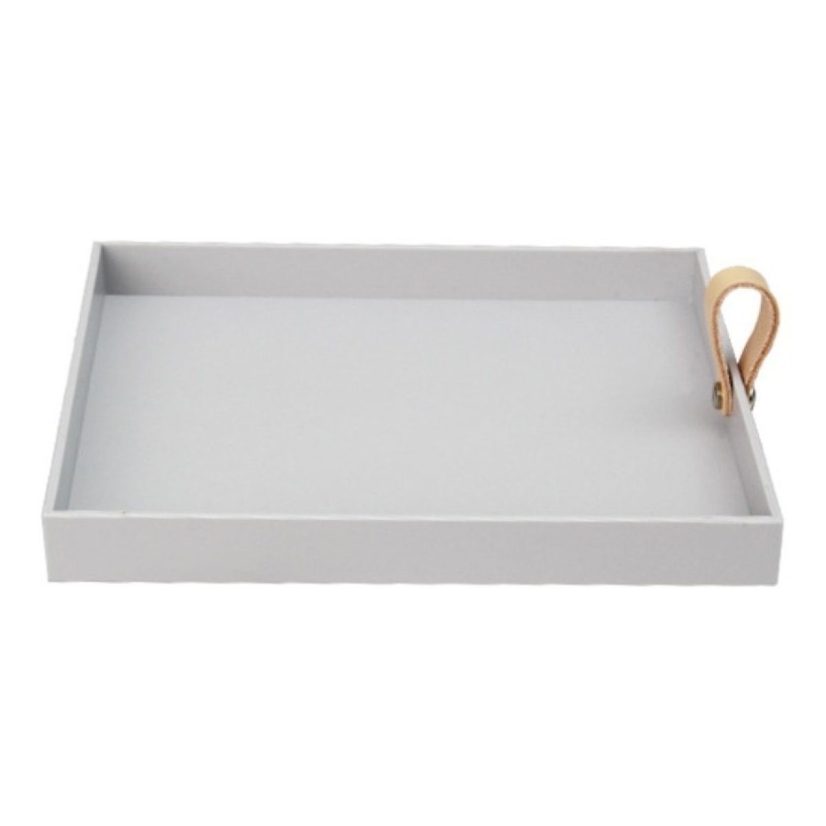 Bandeja Organizadora Centro De Mesa Nordica Asa Decorativa - Imagen 1